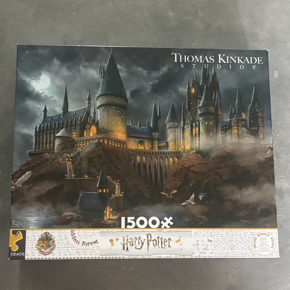 Thomas Kinkade Harry Potter puzzle 1500 pieces